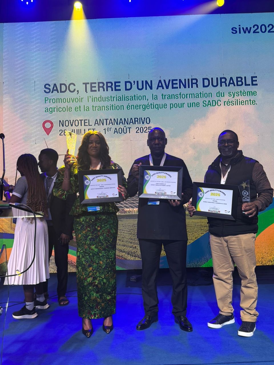 𝗭𝗜𝗖𝗕 𝗪𝗜𝗡𝗦 𝗦𝗘𝗥𝗩𝗜𝗖𝗘 𝗢𝗙 𝗧𝗛𝗘 𝗬𝗘𝗔𝗥 𝗔𝗪𝗔𝗥𝗗 𝗔𝗧 𝗦𝗔𝗗𝗖 𝗤𝗨𝗔𝗟𝗜𝗧𝗬 𝗔𝗪𝗔𝗥𝗗𝗦
