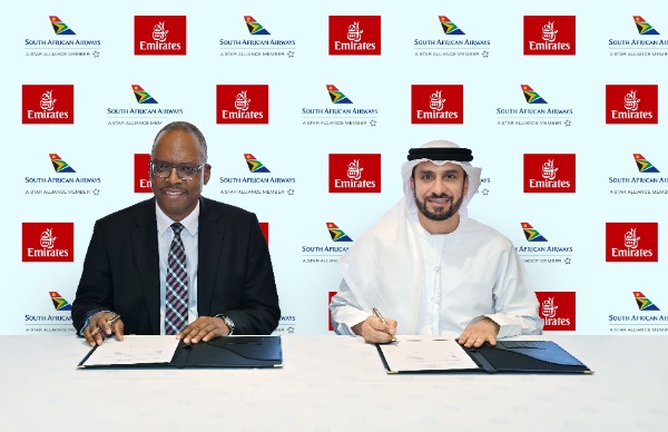 Emirates and South African Airways Expand Codeshare Partnership